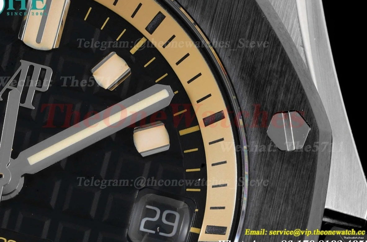 Offshore Diver 42mm Black RU Oak A4308 SS Stk APF 15720 Royal 0328